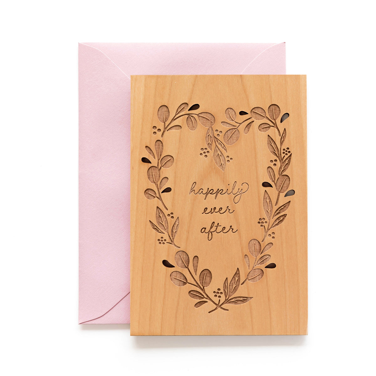 Hereafter Wood Greeting Card