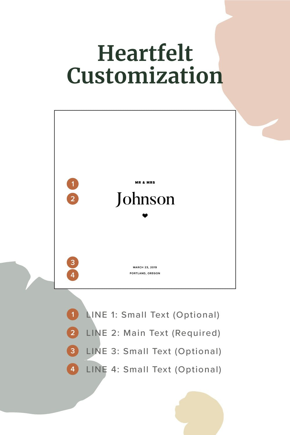 Heartfelt Personalized Keepsake Box