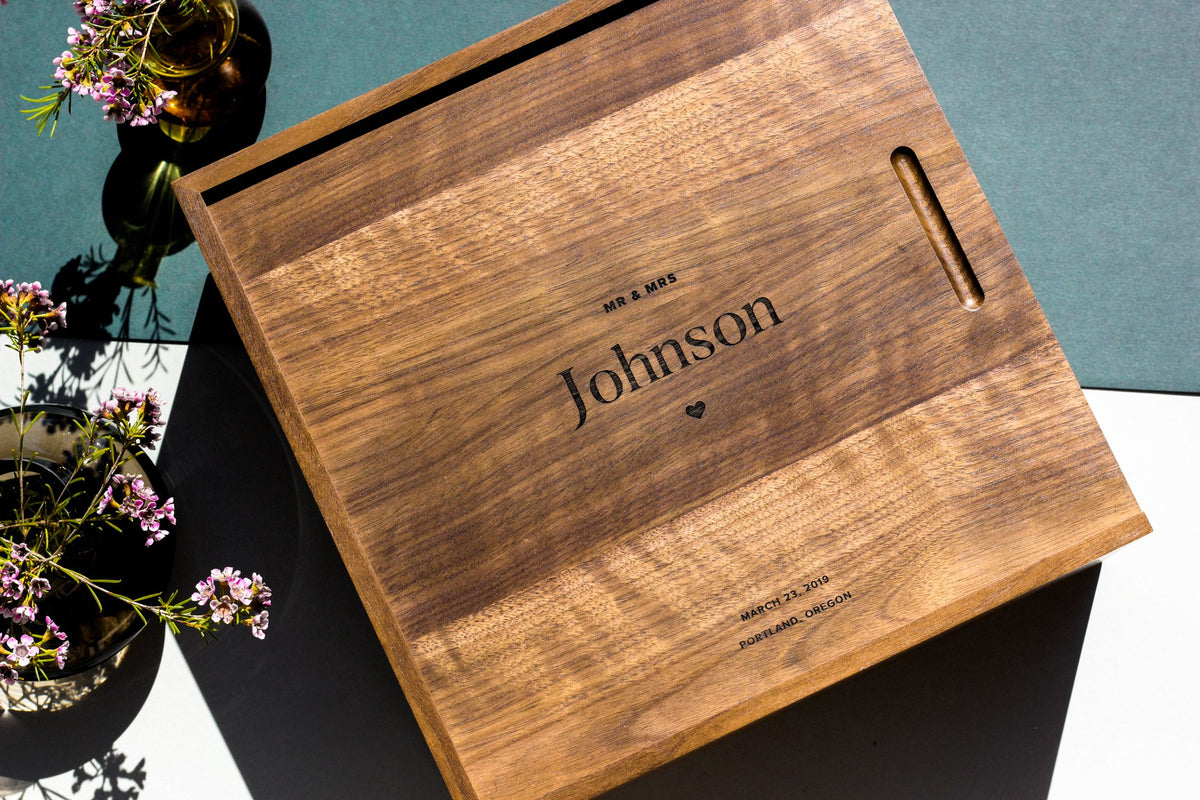 Heartfelt Custom Wood Keepsake Box | Hereafter