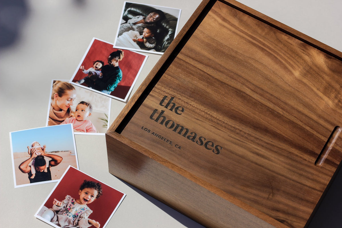 Storybook Large Wood Personalized Keepsake Box