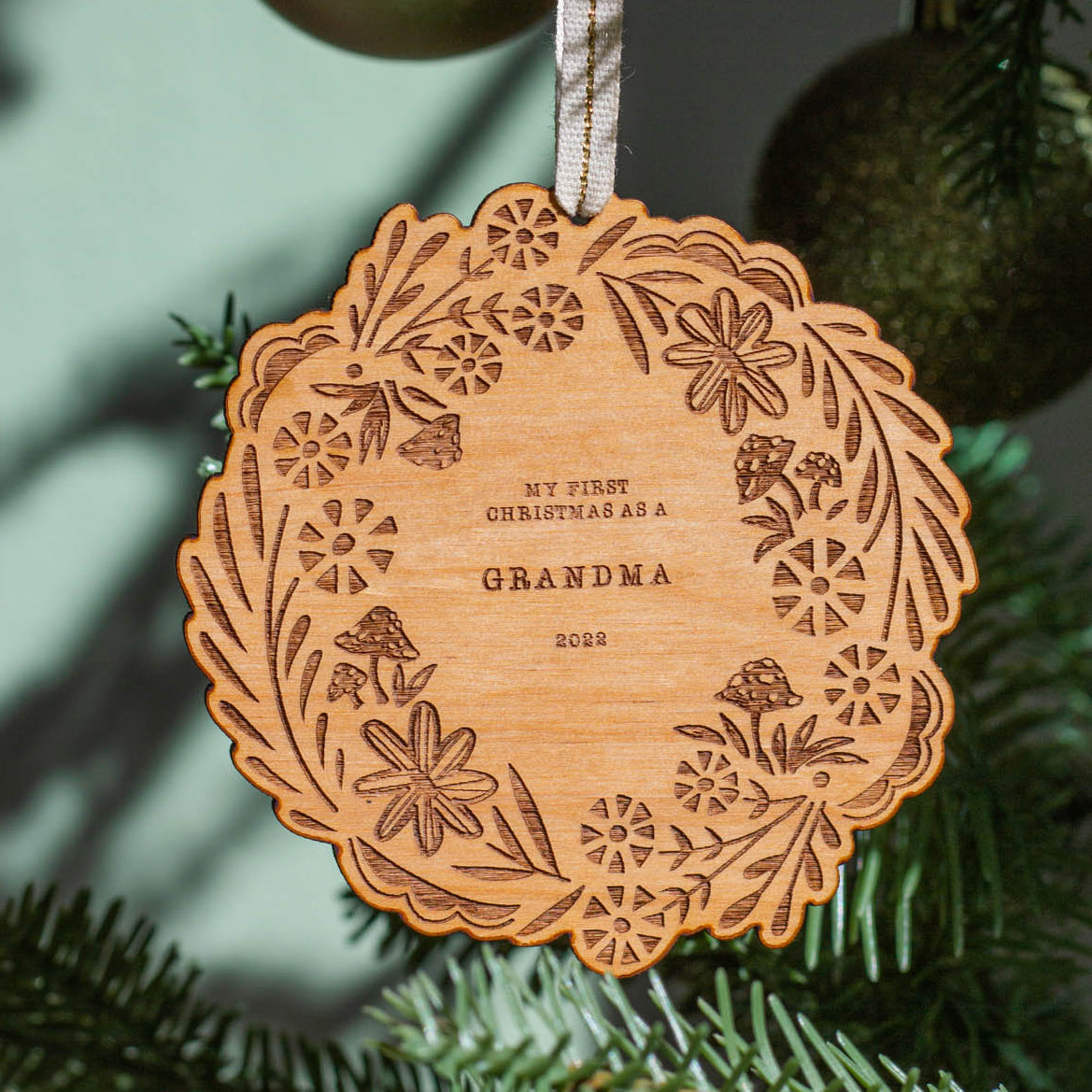 Hereafter Wood Ornament