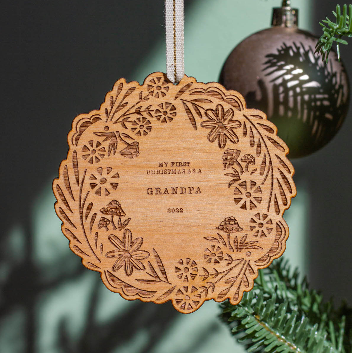 Hereafter Wood Ornament
