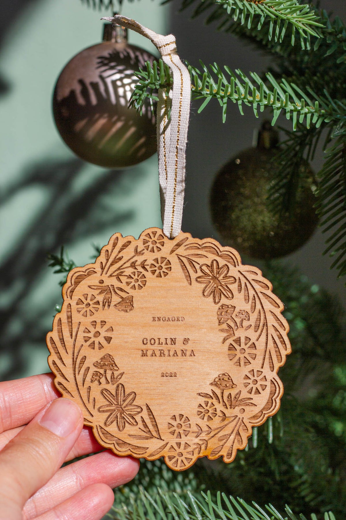 Hereafter Wood Ornament