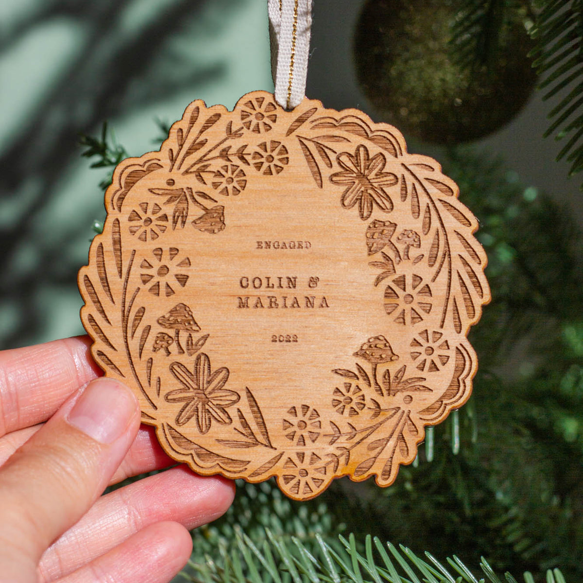 Hereafter Wood Ornament