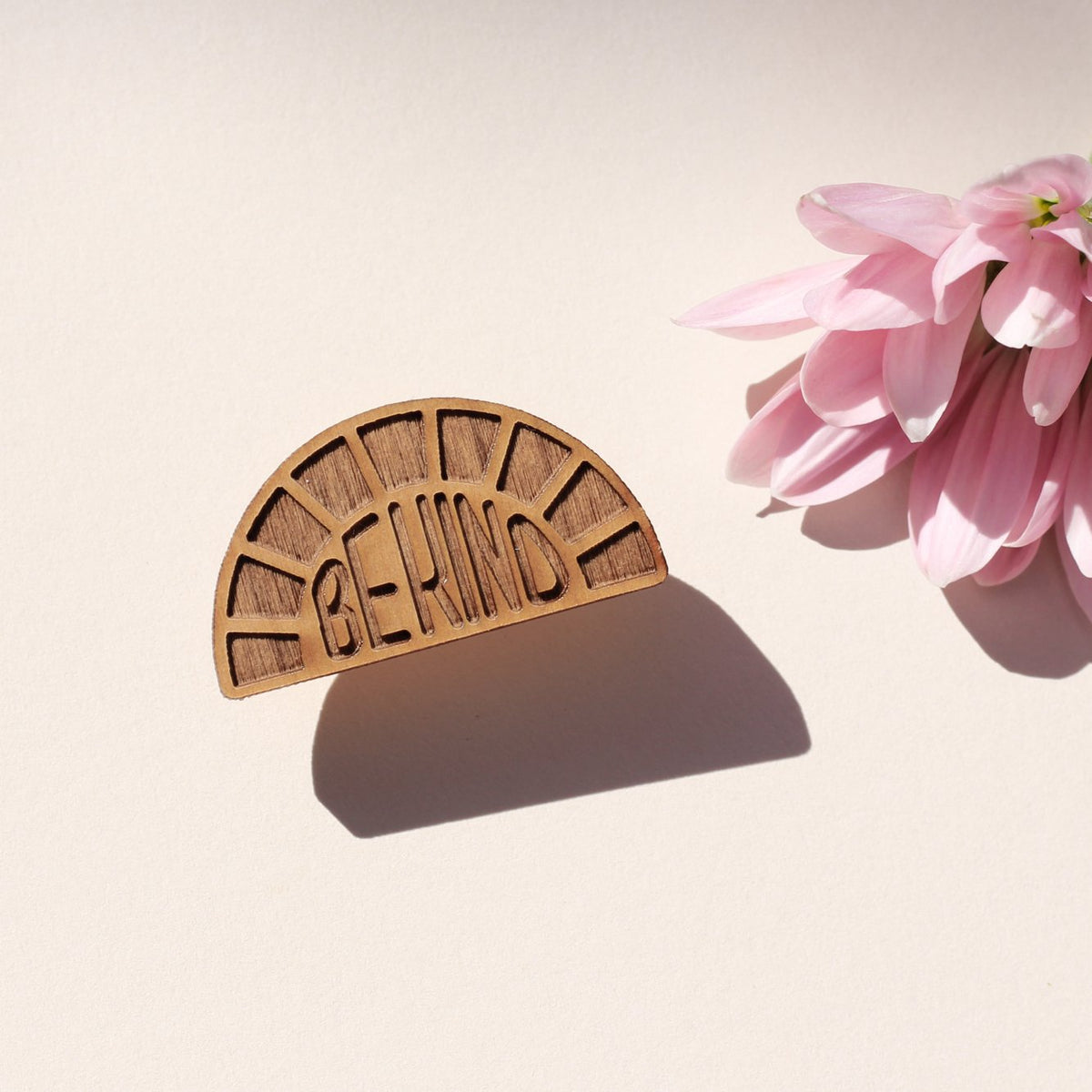 Be Kind Wood Pin