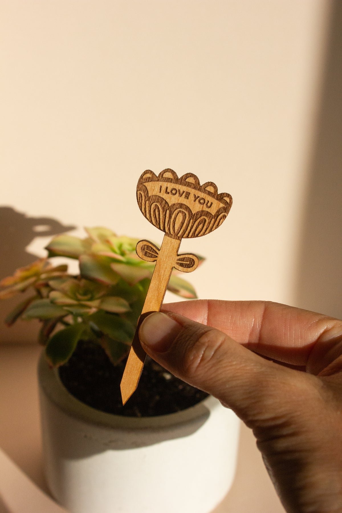 Hereafter Wood Plant Pick