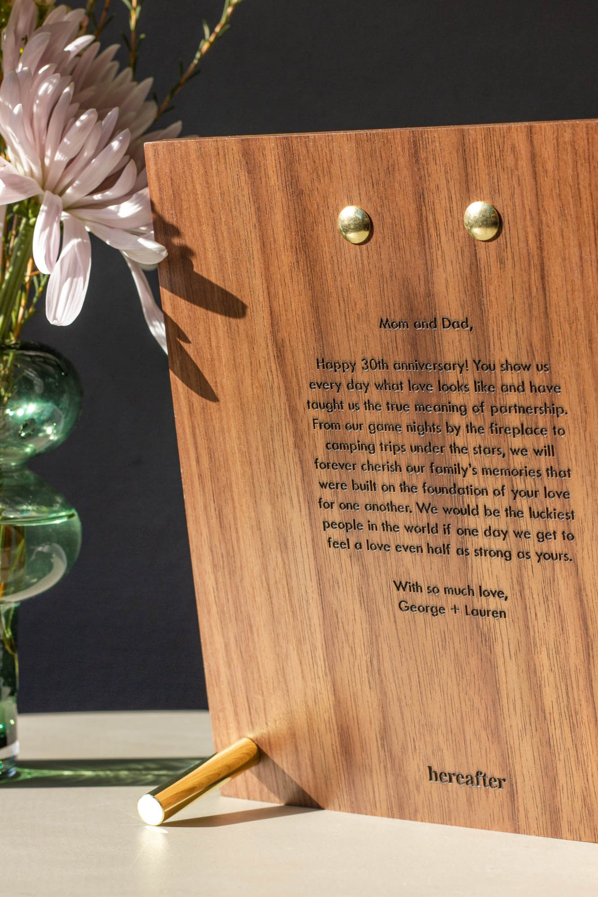 Frames Personalized Message