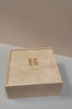 Classic Monogram Custom Wood Keepsake Box | Hereafter
