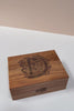 Floral Monogram Wood Keepsake Box | Hereafter